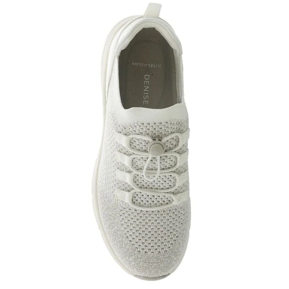Easy Spirit Denise Astrid2 Women Light Gray Knit Walking Sneakers 6.5M